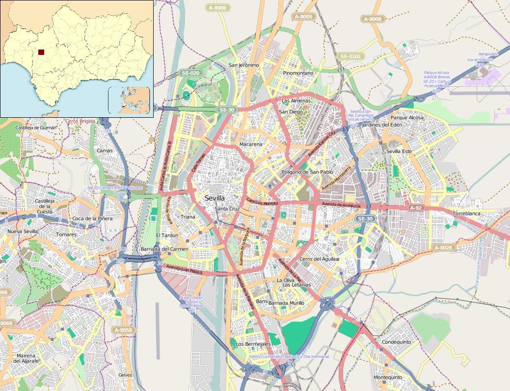 зураг Seville испани хороололд