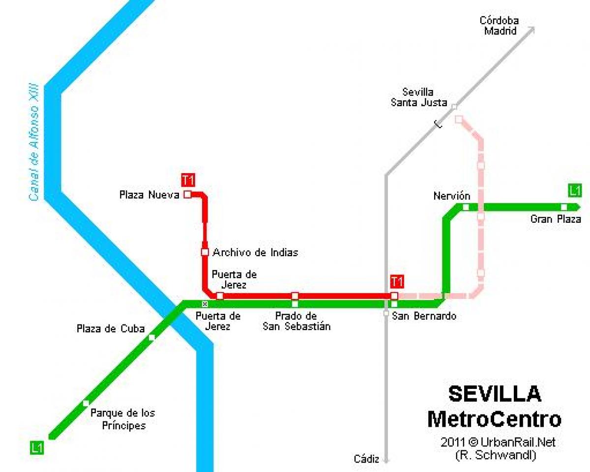 зураг Seville трамвай